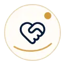 supported caregiving icon